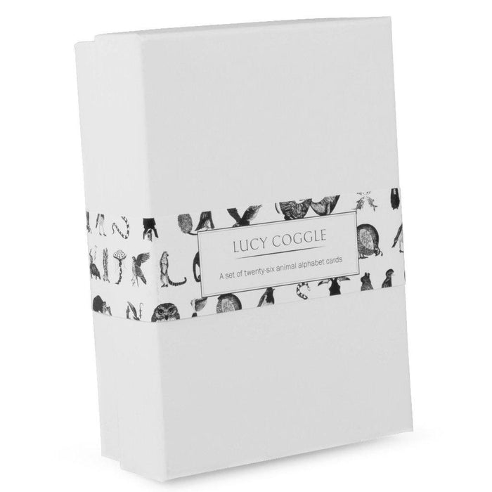 Complete set of A to Z Animal Alphabet Cards-Lucy Coggle