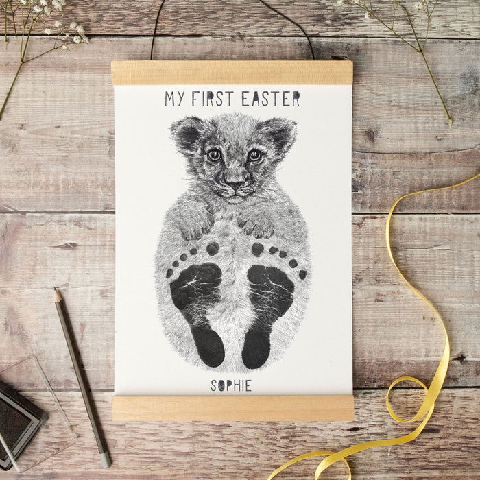 My First Easter Baby Footprint Kit