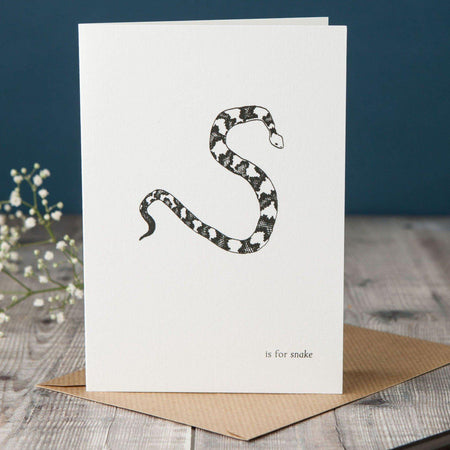 S is for Snake Card-Lucy Coggle