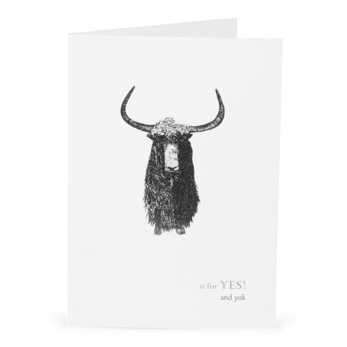 Y is for Yes Card-Lucy Coggle