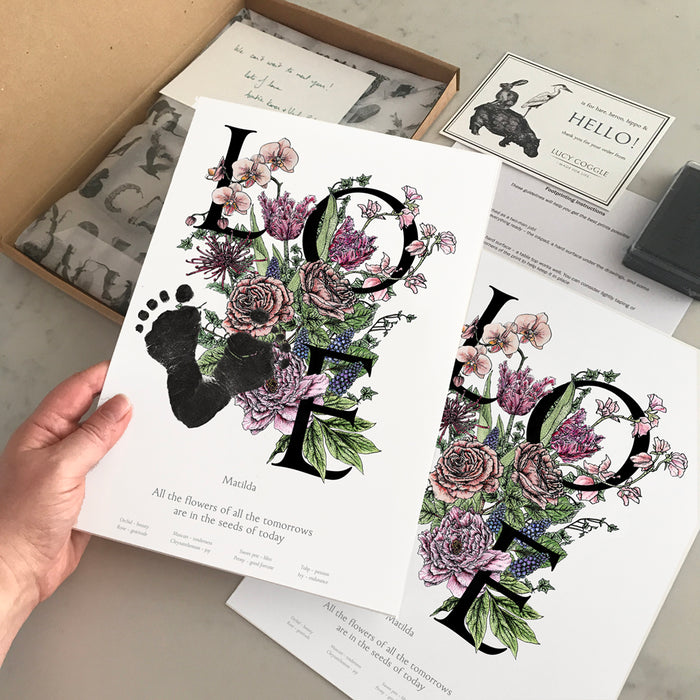 Little Seeds Footprint Kit