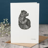 B is for Bear Card-Lucy Coggle
