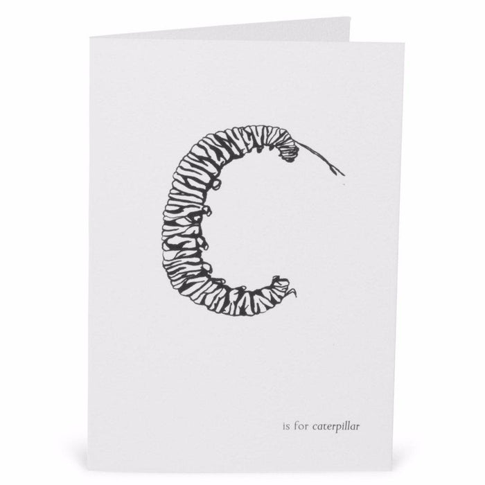 C is for Caterpillar Card-Lucy Coggle
