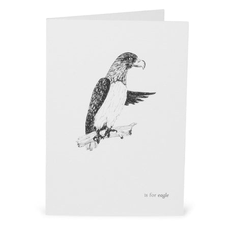 E is for Eagle Card-Lucy Coggle