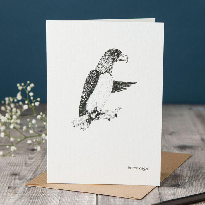 E is for Eagle Card-Lucy Coggle