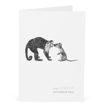 M is for Mwah! Card-Lucy Coggle