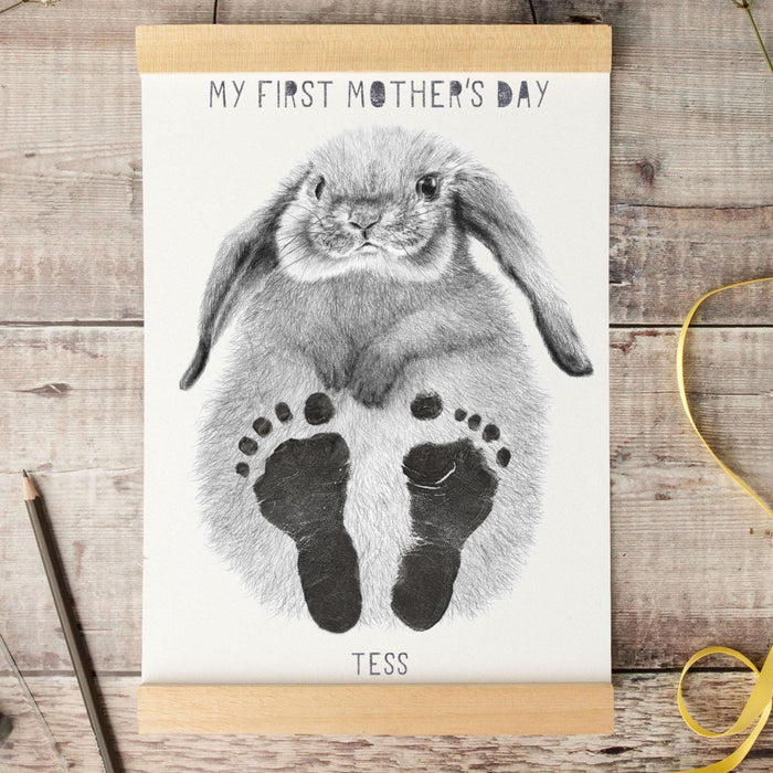 My First Mother's Day Baby Footprint Kit-Lucy Coggle