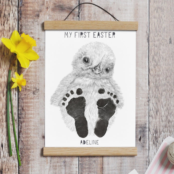 My First Easter Baby Footprint Kit