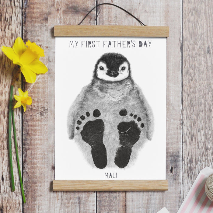 My First Father's Day Baby Footprint Kit