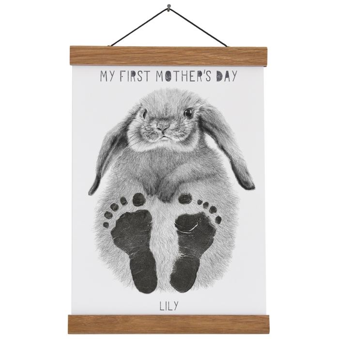 My First Mother's Day Baby Footprint Kit