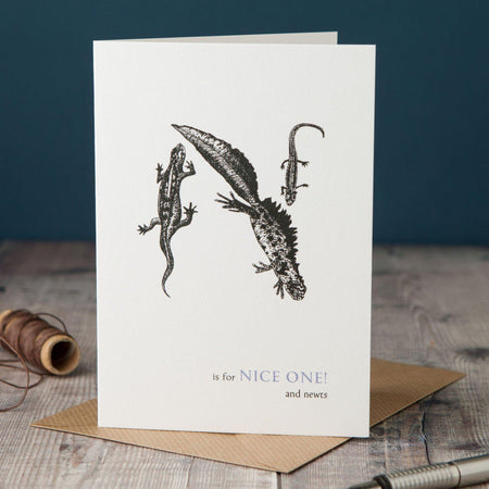 N is for Nice One! Card-Lucy Coggle