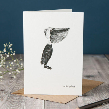 P is for Pelican Card-Lucy Coggle