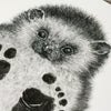 Personalised Baby Hedgehog Footprint Kit-Lucy Coggle