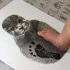 Personalised Baby Otter Footprint Kit-Lucy Coggle