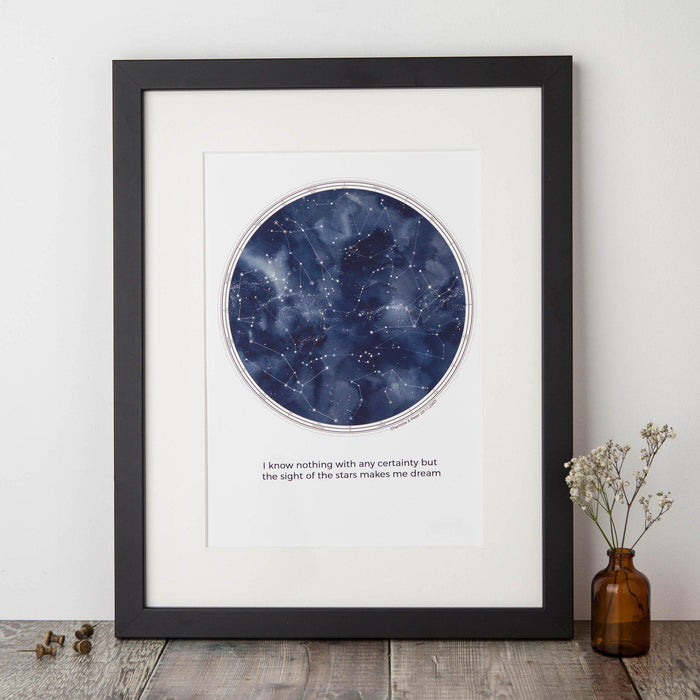 Personalised Constellations Print-Lucy Coggle