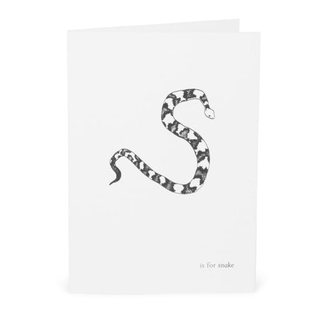 S is for Snake Card-Lucy Coggle