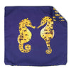 Seahorse Cushion-Lucy Coggle