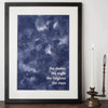 'The Darker the Night' Star Print-Lucy Coggle