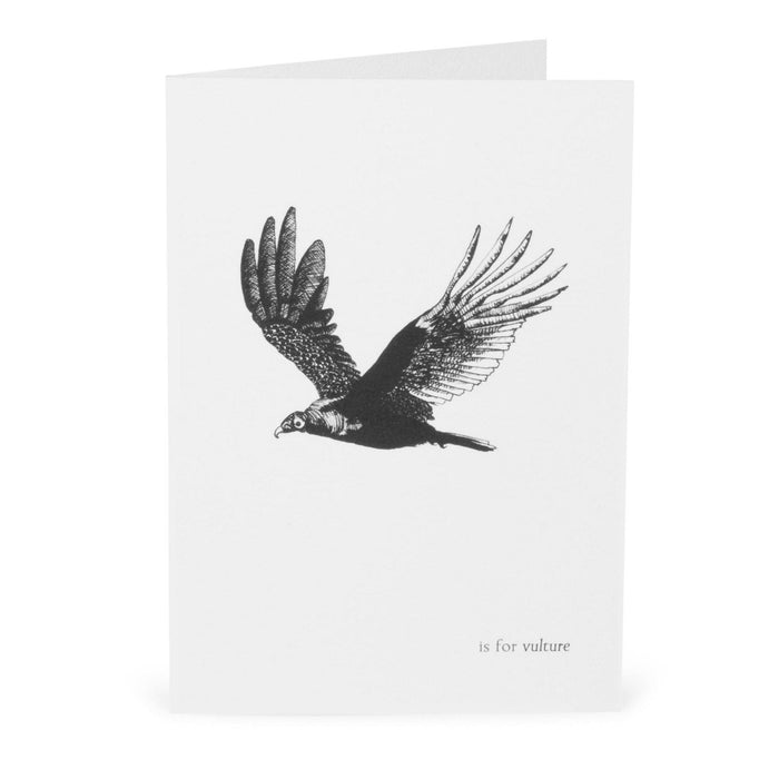 V is for Vulture Card-Lucy Coggle