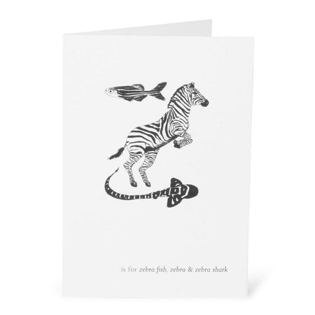 Z is for Zebra Card-Lucy Coggle